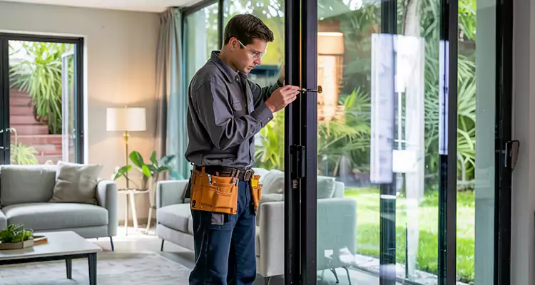 Sliding Door Jamb Lock Repair in Mountain View, CA