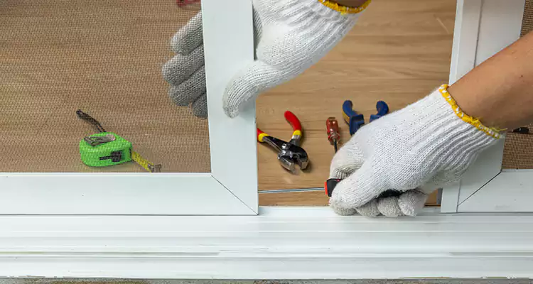 Sliding Glass Door Off Rails Repair in Mountain View, CA