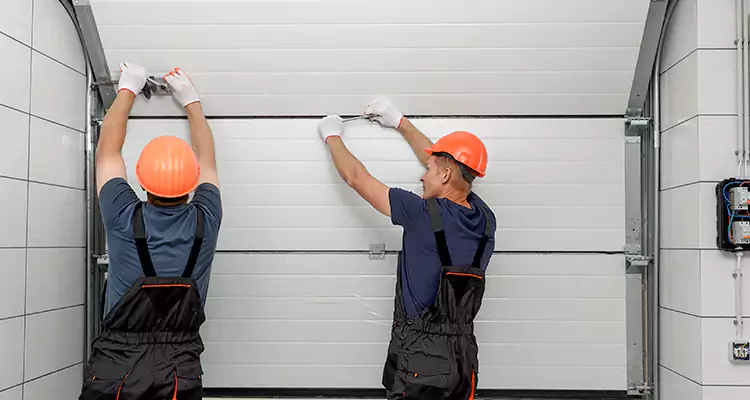 Garage Door Bottom Panel Repair in Mountain View, CA