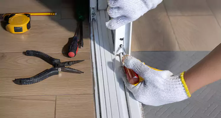 Closet Sliding Door Track Repair in Mountain View, CA