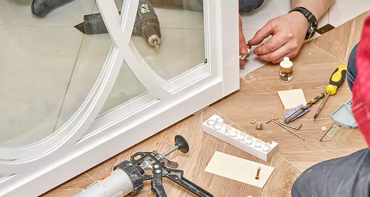 Interior Patio Door Casing Repair in Mountain View, CA
